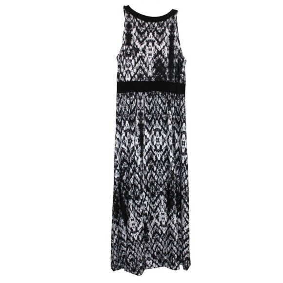 Covington Dress Keyhole Black & White Stretch Sleeveless Size LP - Picture 4 of 4
